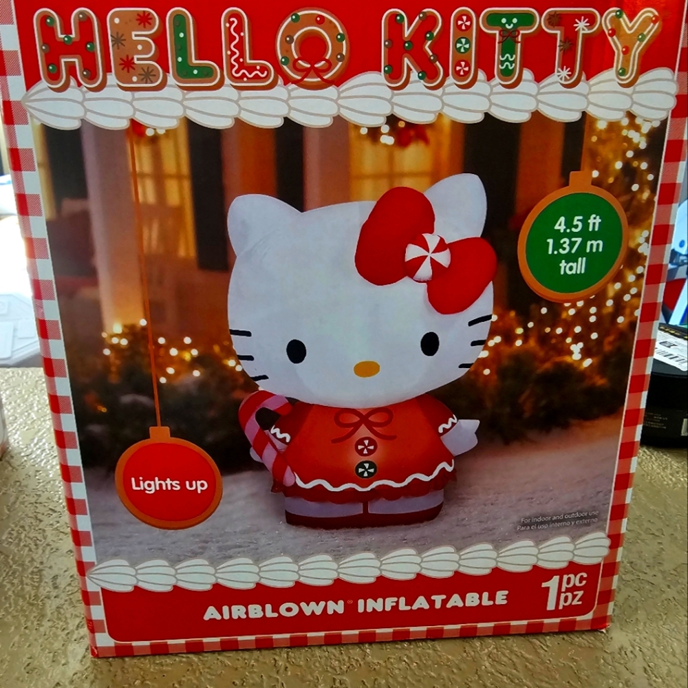 Hello Kitty Christmas Inflatable